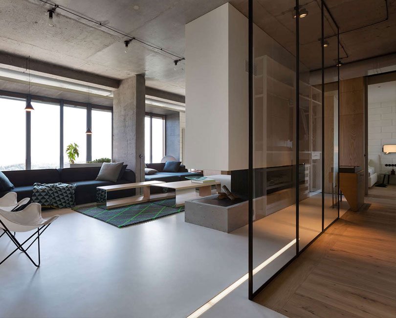 全面的现代公寓办公设计理念