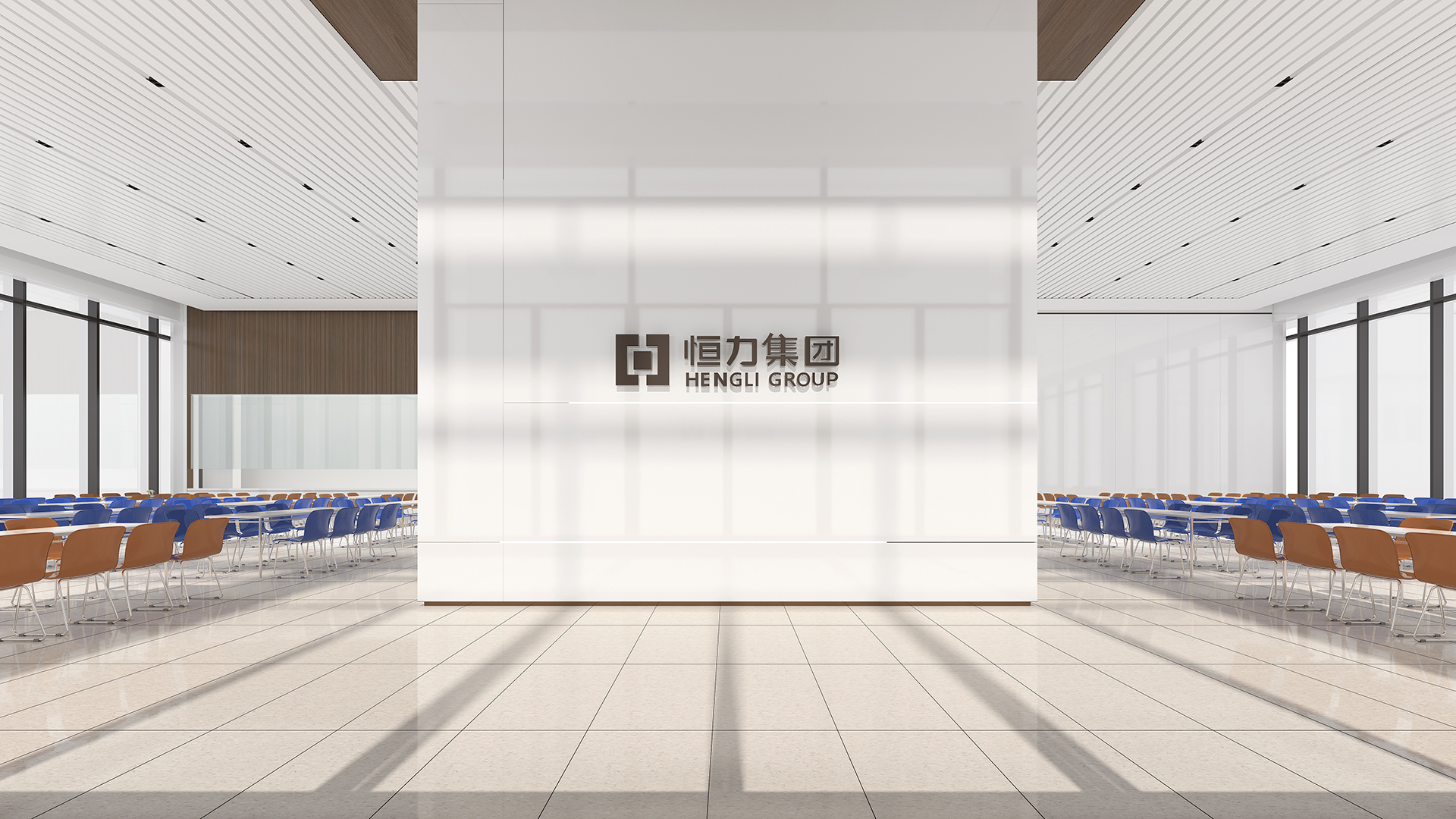 恒力贵阳行政办公楼装潢设计说明「案例」