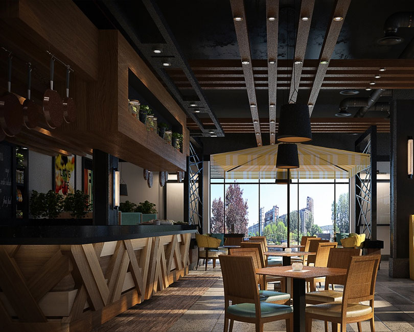 小咖啡馆设计必须考虑人与环境的融洽