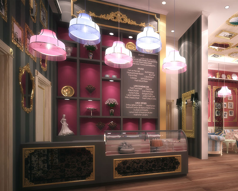 如何设计化妆品零售店