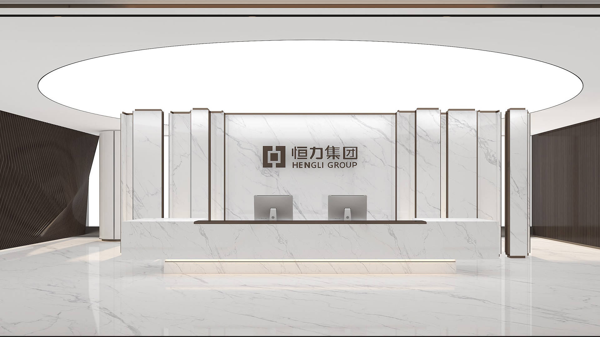 恒力苏州中心全球运营总部办公楼室内设计方案「多图」