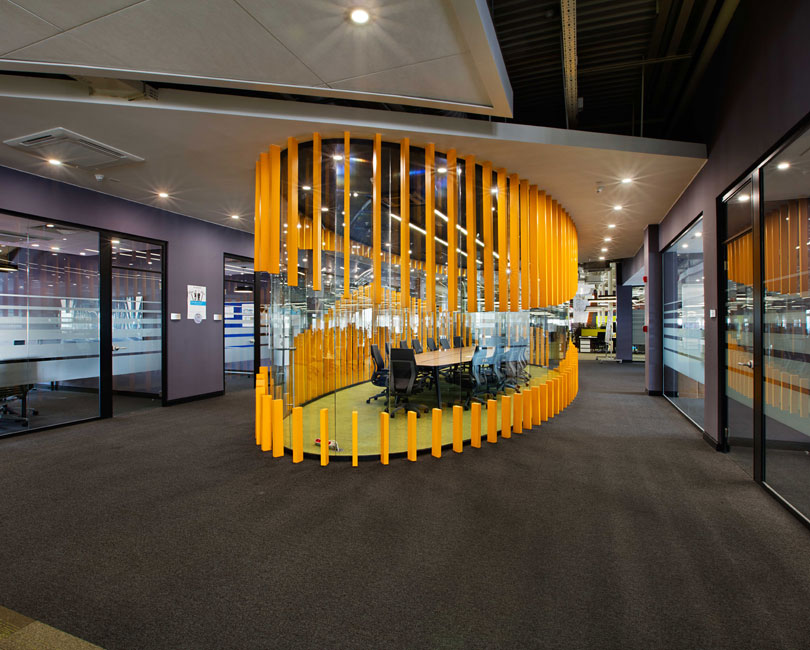 时尚办公设计色彩说明