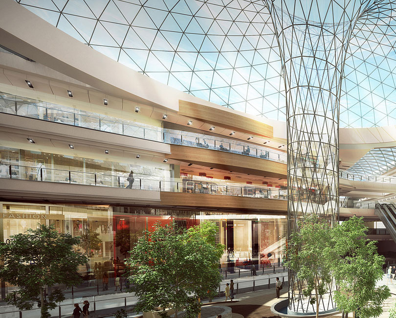 利用文化重塑购物中心的室内设计