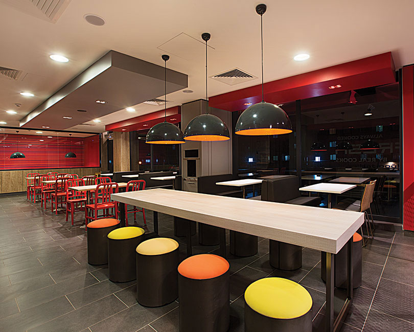 24小时快餐便利店室内设计