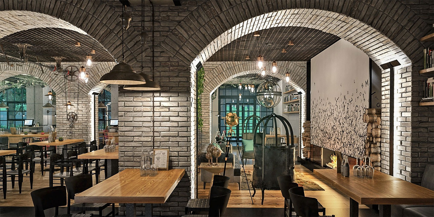 商业餐饮空间设计中的5种天然装饰材料