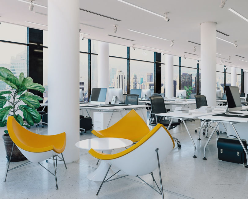 科技初创公司的办公室室内设计