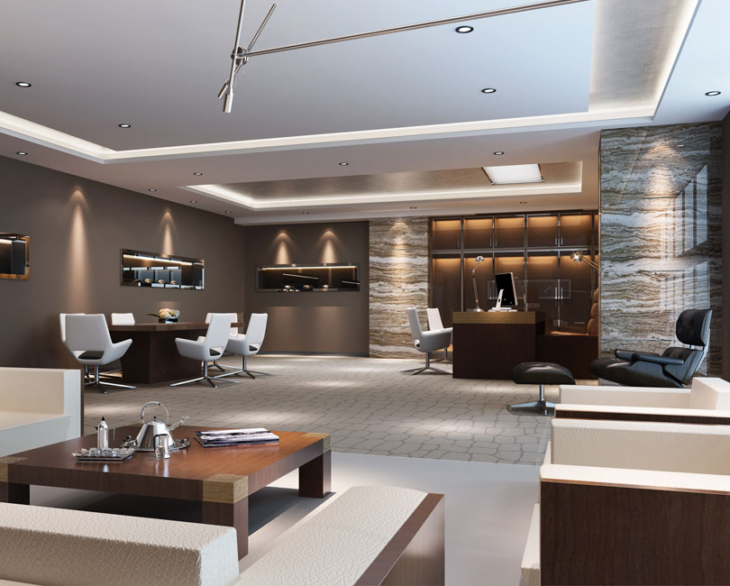 豪华现代办公室室内设计趋势