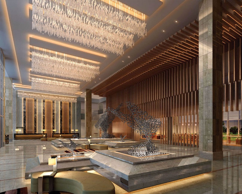 豪华的酒店设计与功能相结合
