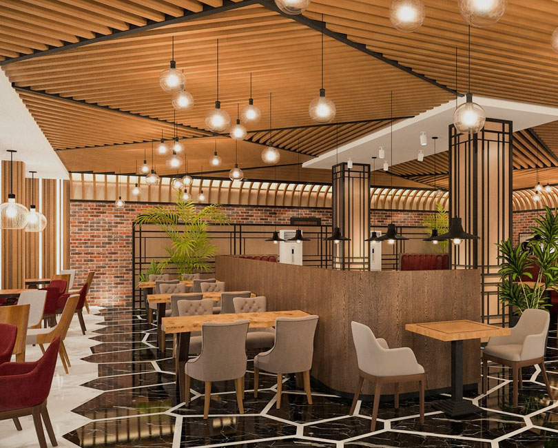 让客户喜欢的品牌咖啡馆室内设计