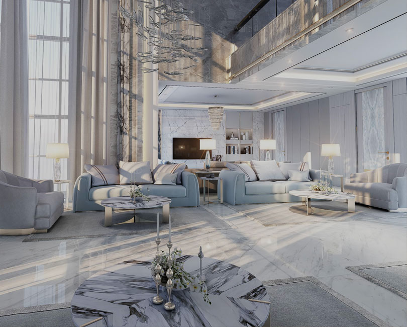 为别墅客厅设计增添奢华气息的方法